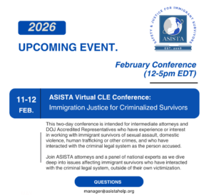 ASISTA Conference 2026 Registration