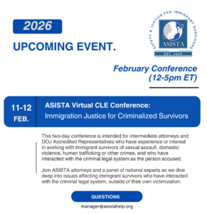 ASISTA Conference Registration